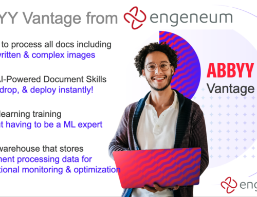 Engeneum add ABBYY Vantage to their extensive portfolio of ABBYY products & services!